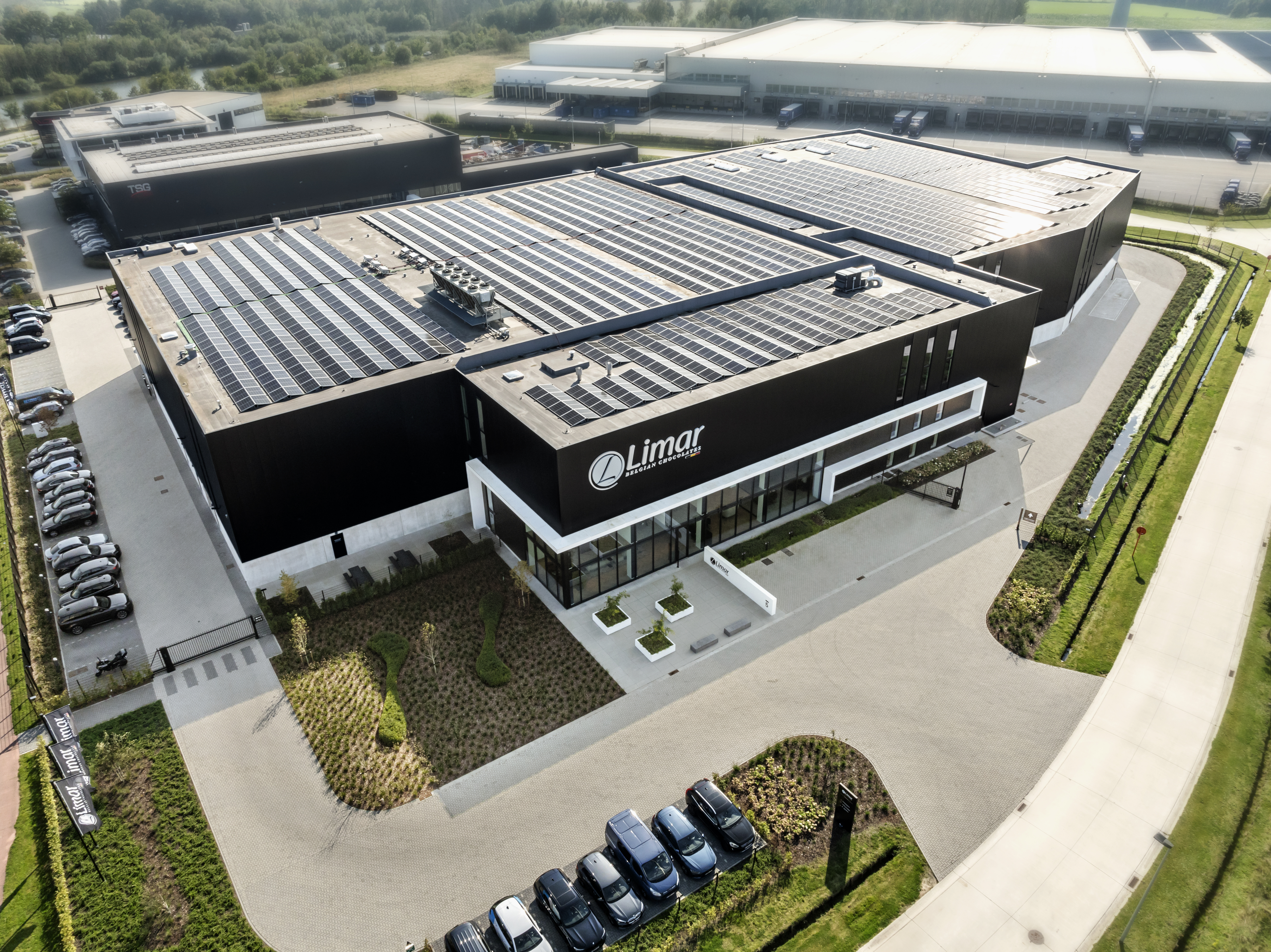 Limar accelerates the green transition: new high-tech chocolate factory is the largest in Belgium’s Campine region