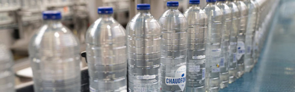 Bottles of Chaudfontaine