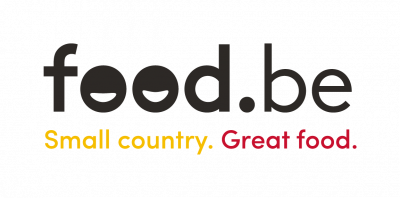 food.be logo in colour